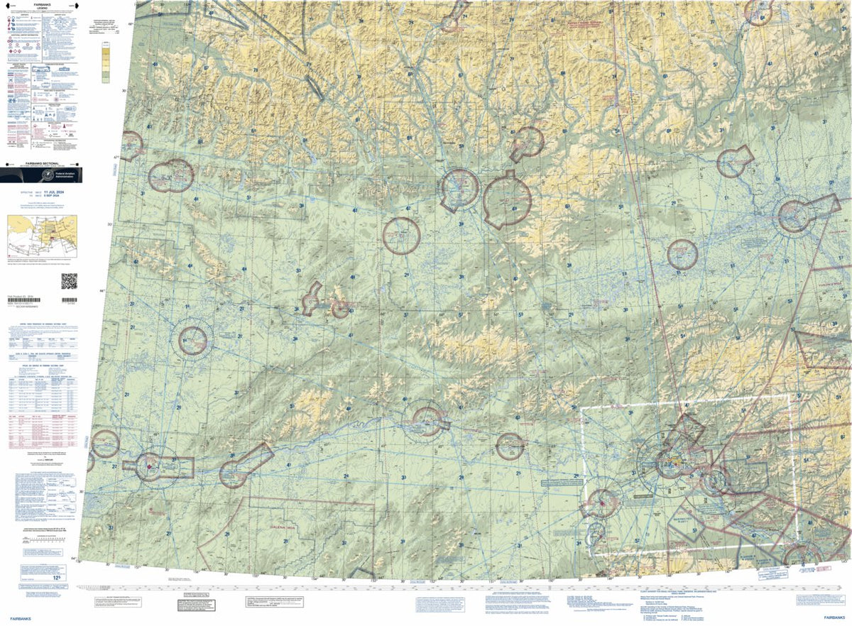 Fairbanks SEC Map by FAA: Federal Aviation Administration | Avenza Maps