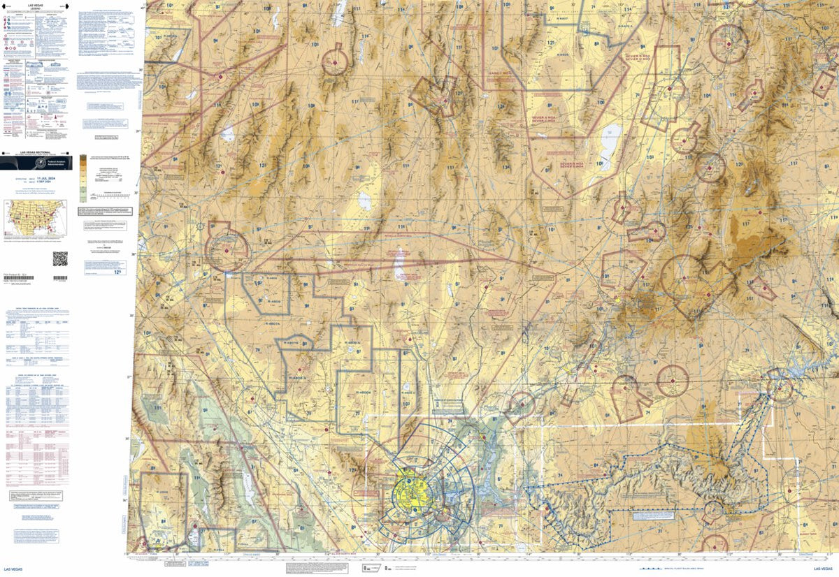 Las Vegas SEC Map by FAA: Federal Aviation Administration | Avenza Maps