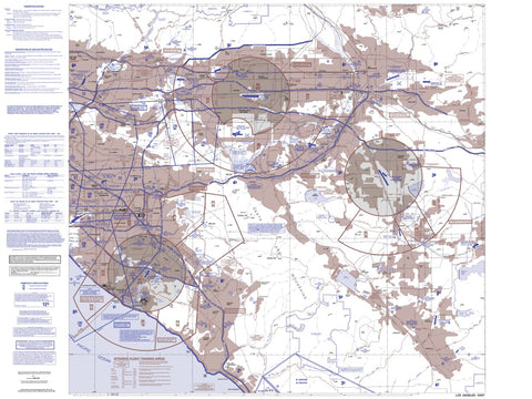 FAA: Federal Aviation Administration Los Angeles East HEL digital map