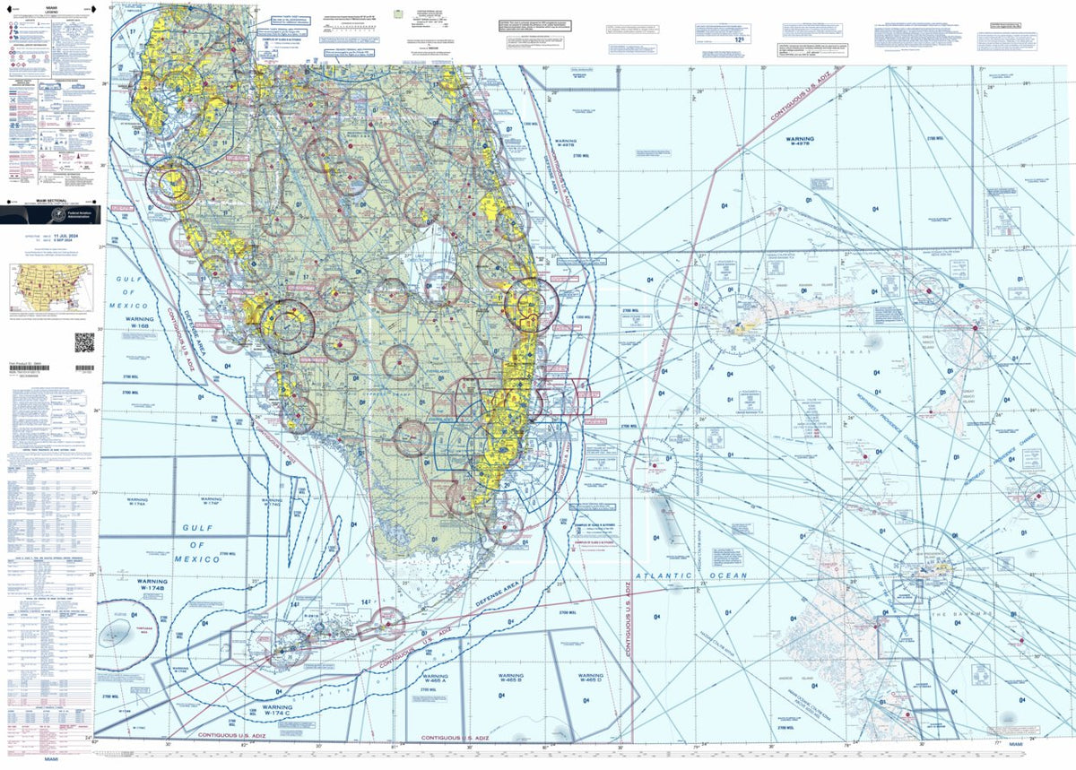 Miami SEC Map by FAA: Federal Aviation Administration | Avenza Maps