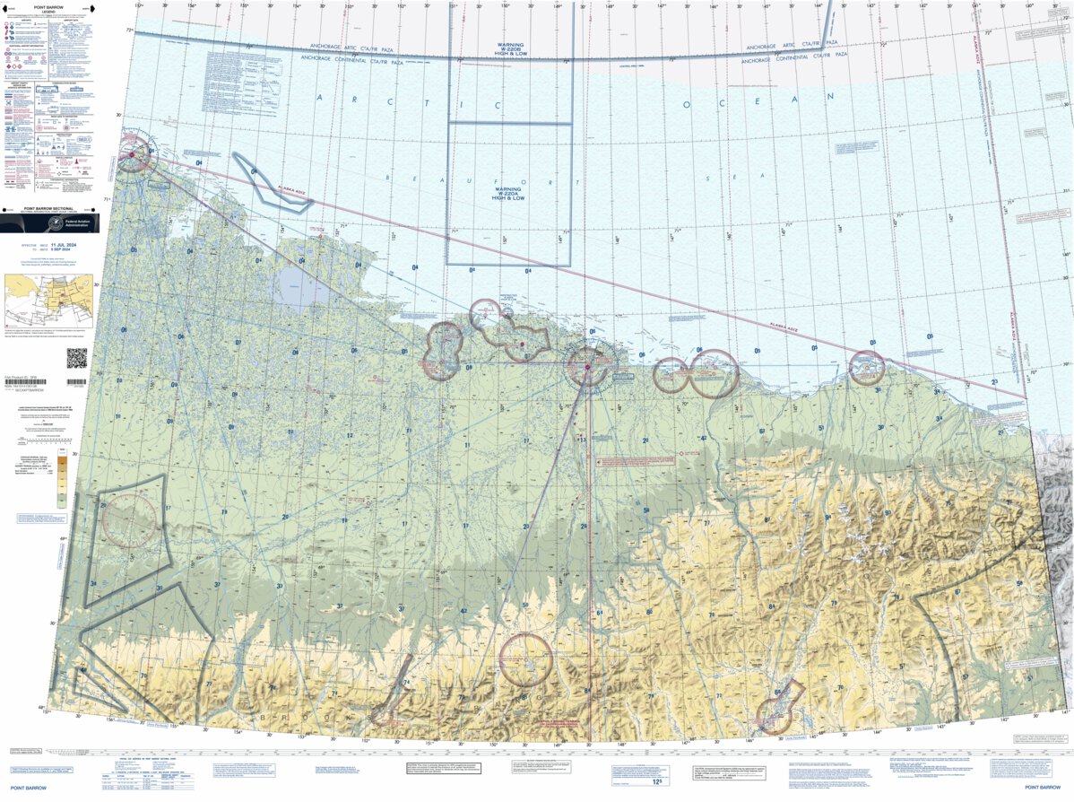 Point Barrow SEC Map by FAA: Federal Aviation Administration | Avenza Maps