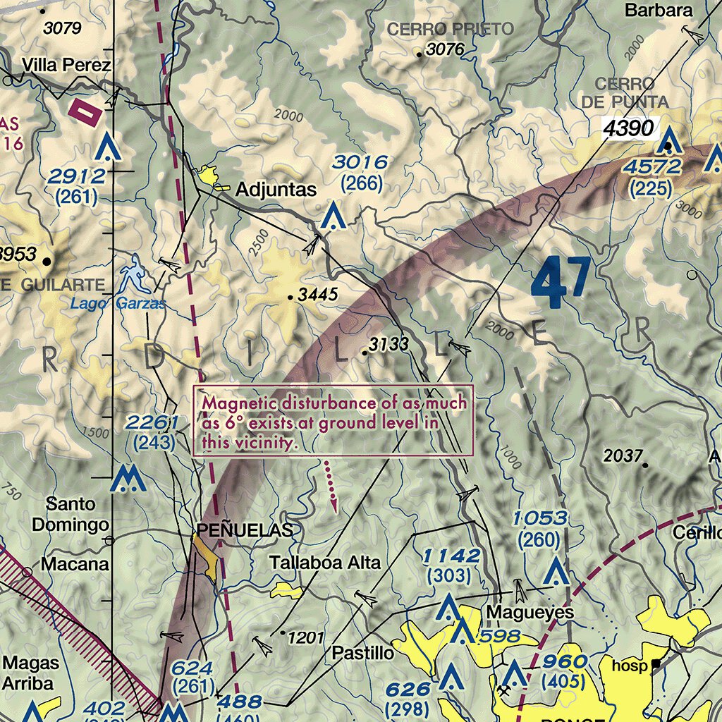Puerto Rico-VI TAC Map by FAA: Federal Aviation Administration | Avenza ...