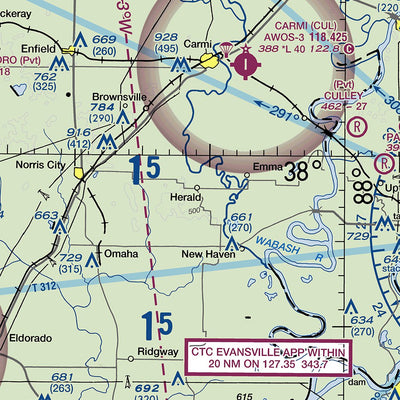 FAA: Federal Aviation Administration St Louis SEC digital map