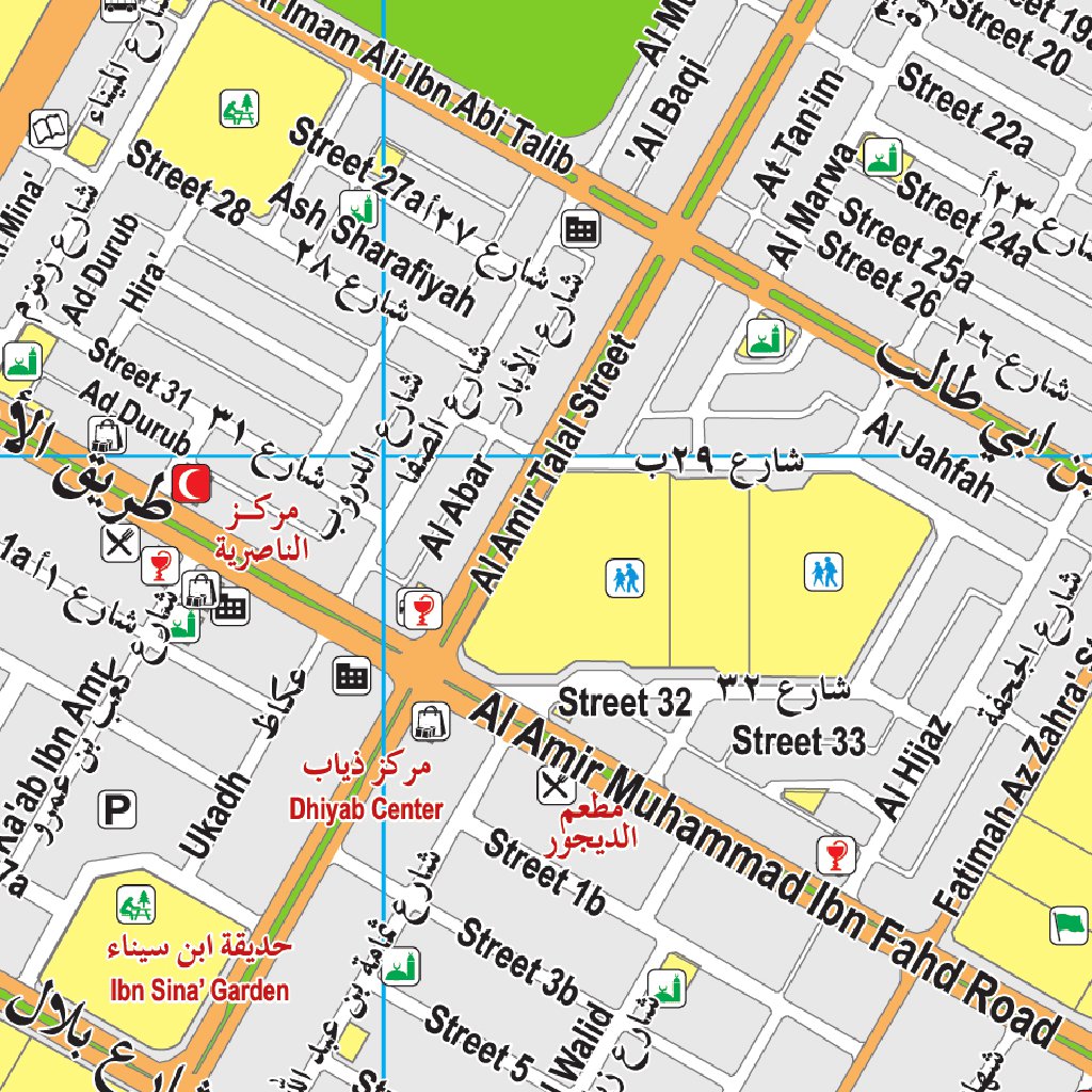 Dammam الدمام Map by Farsi Geotech | Avenza Maps
