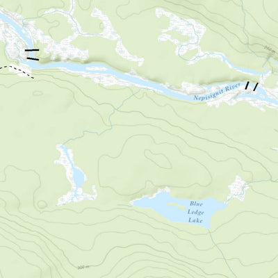 Fiddlehead Canoes Nepisiguit 1 digital map