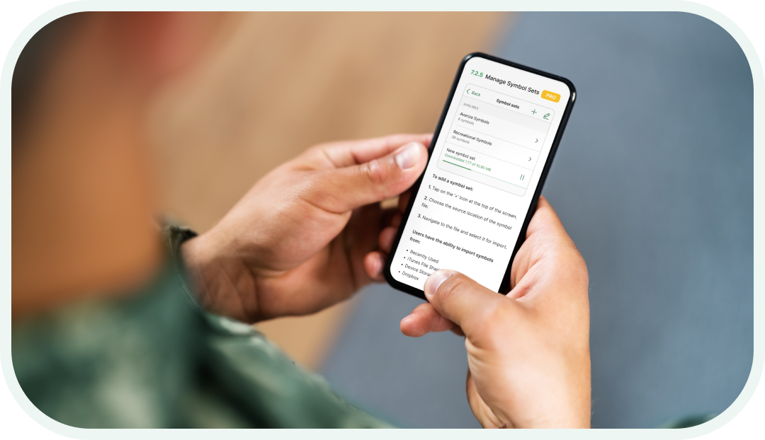 Field Guide on mobile phone