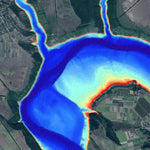 04. Дністровське водосховище (с. Непоротове). Карта глибин Preview 1