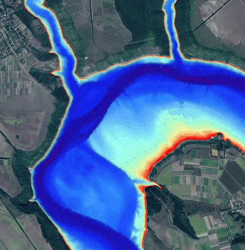 04. Дністровське водосховище (с. Непоротове). Карта глибин Preview 1