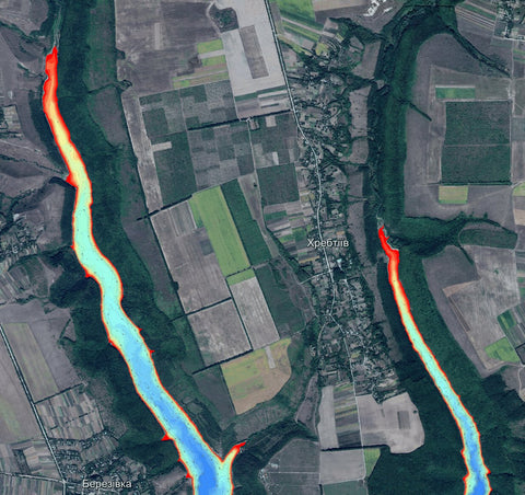 05. Дністровське водосховище (с. Березівка). Карта глибин Preview 1