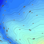 07. Дністровське водосховище (смт Стара Ушиця). Карта глибин Preview 2