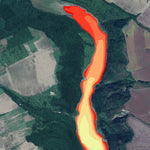 10. Дністровське водосховище (р. Ушиця, с Гута-Чугорська). Карта глибин Preview 1