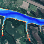 11. Дністровське водосховище (с. Гораївка). Карта глибин Preview 1