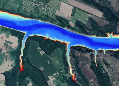 11. Дністровське водосховище (с. Гораївка). Карта глибин Preview 1