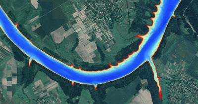 14. Дністровське водосховище (с. Дністрівка). Карта глибин Preview 1