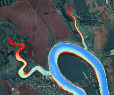 17. Дністровське водосховище (с. Макарівка). Карта глибин Preview 1