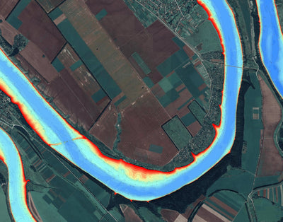 18. Дністровське водосховище (с. Вороновиця). Карта глибин Preview 1