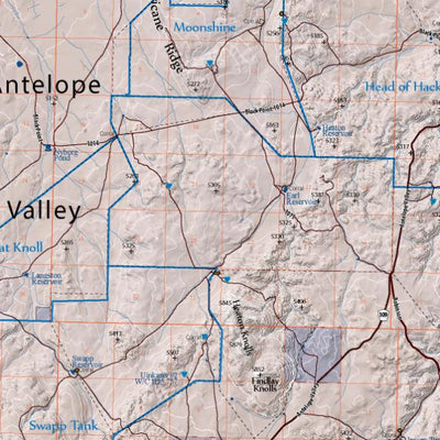 Flatline Maps LLC Arizona GMU 13A - FlatlineMaps 25H digital map