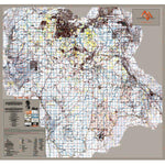 Flatline Maps LLC Arizona GMU 20A - FlatlineMaps 25 digital map