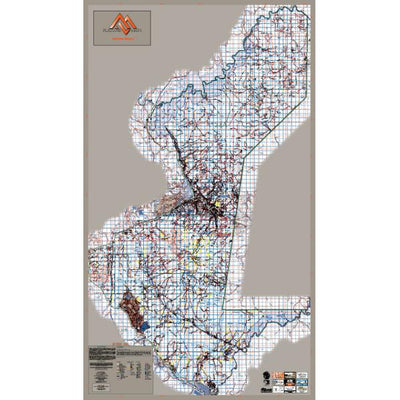 Flatline Maps LLC Arizona GMU 24A - FlatlineMaps 25 digital map