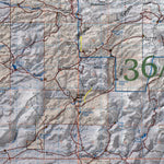 Flatline Maps LLC Arizona GMU 36A - FlatlineMaps 25H digital map