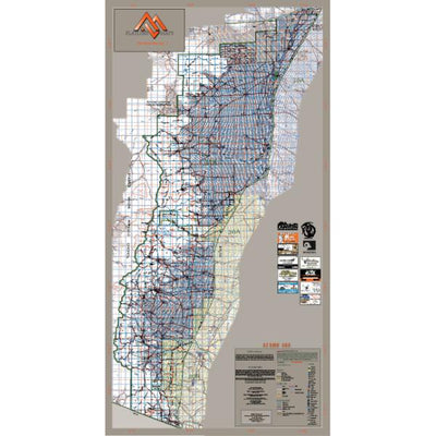 Flatline Maps LLC Arizona GMU 36C - FlatlineMaps 25H digital map
