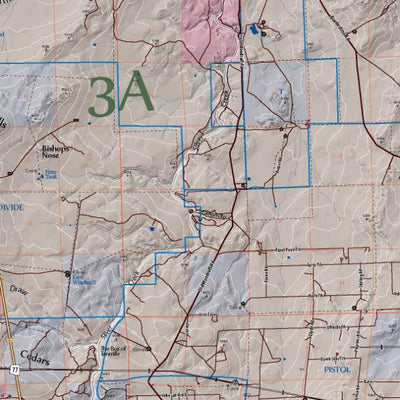 Arizona GMU 3A - FlatlineMaps 25 Map by Flatline Maps LLC | Avenza Maps