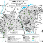 Apalachicola WMA Brochure Map Preview 1