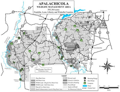 Apalachicola WMA Brochure Map Preview 1