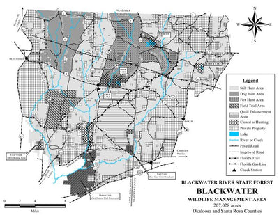 Blackwater WMA Brochure Map Preview 1