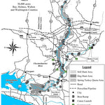 Choctawhatchee River WMA Brochure Map Preview 1