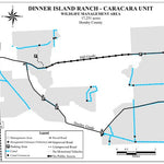 Dinner Island Ranch - Caracara Unit WMA Brochure Map Preview 1