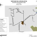 Dinner Island Ranch WMA Brochure Map Preview 1