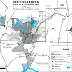 Econfina Creek WMA Brochure Map Preview 1