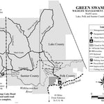 Green Swamp WMA Brochure Map Preview 1