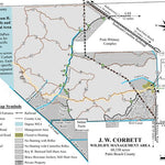 J.W. Corbett WMA Brochure Map Preview 1