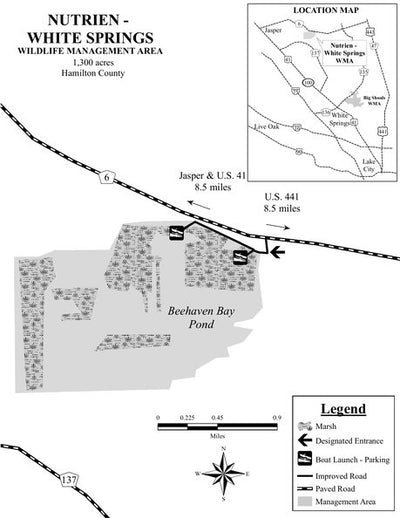 Nutrien - White Springs WMA Brochure Map Preview 1