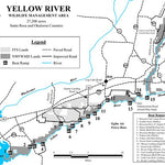 Yellow River WMA Brochure Map Preview 1