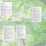 Fly Fishing Outfitters AuSable River Fishing Map, Michigan - FFO digital map