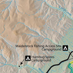 Fly Fishing Outfitters Bighole River Montana - FFO digital map