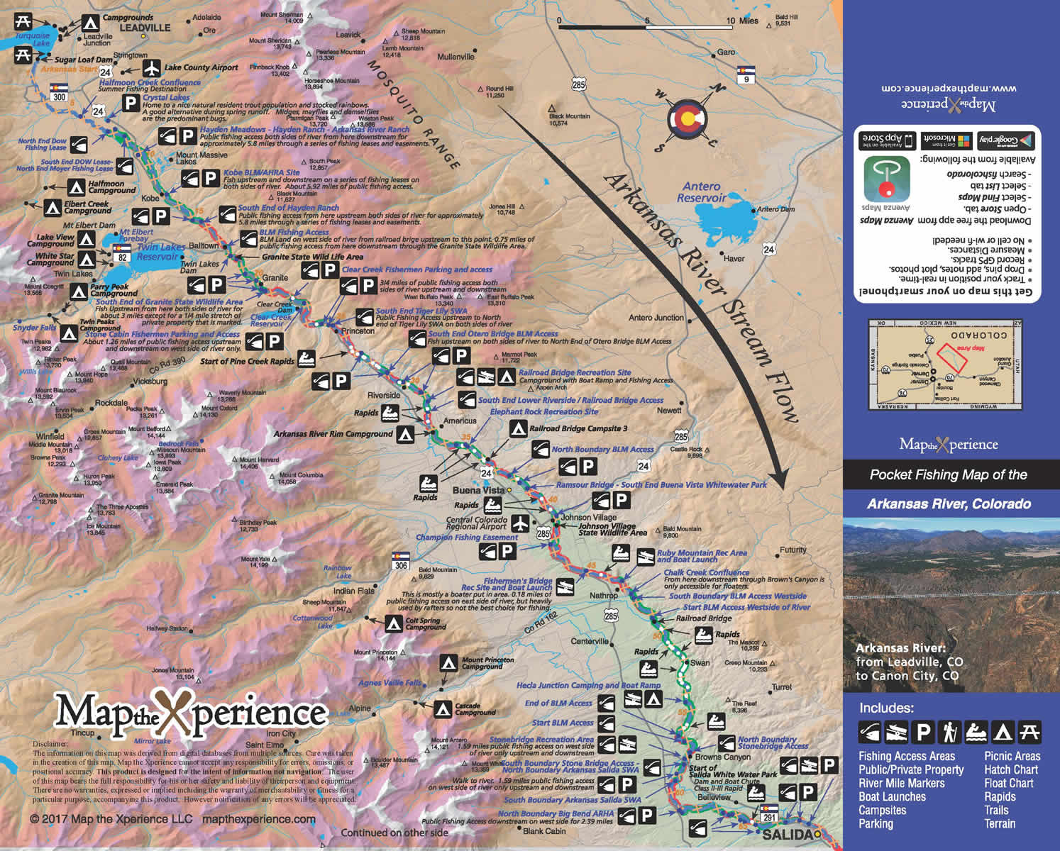 Colorado 18 Fishing Map Bundle - FFO by Fly Fishing Outfitters