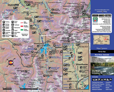 Fly Fishing Outfitters Colorado 18 Fishing Map Bundle - FFO bundle