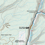 Fly Fishing Outfitters Dolores River, Colorado Fishing Map - FFO digital map