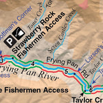 Fly Fishing Outfitters Roaring Fork River Lower Colorado - FFO digital map