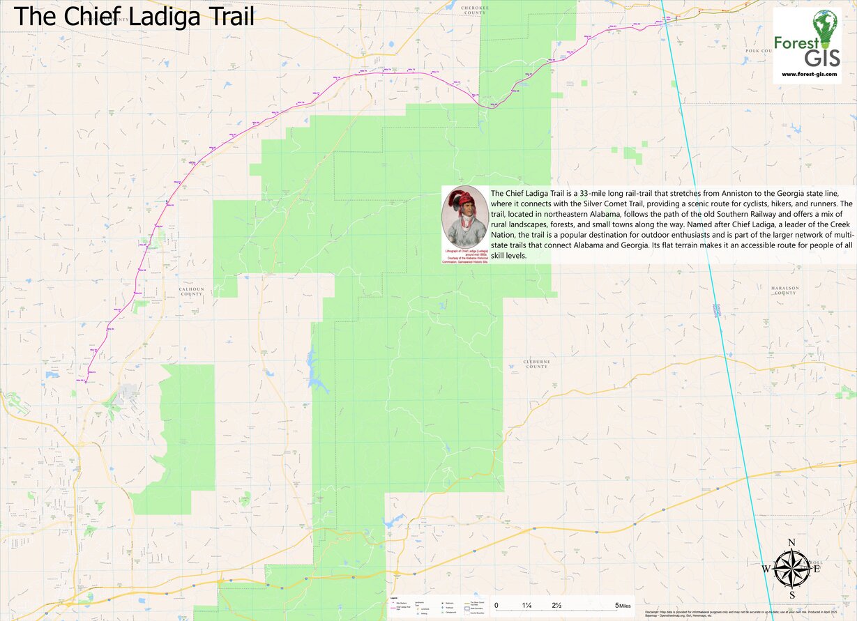 The Chief Ladiga Trail GeoPDF