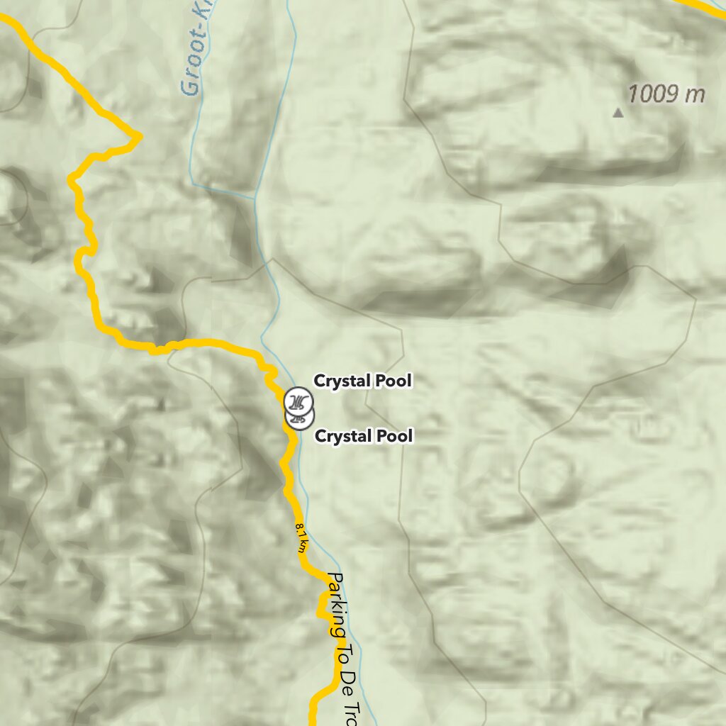 Groot Winterhoek Wilderness Area Map by Forge | Avenza Maps