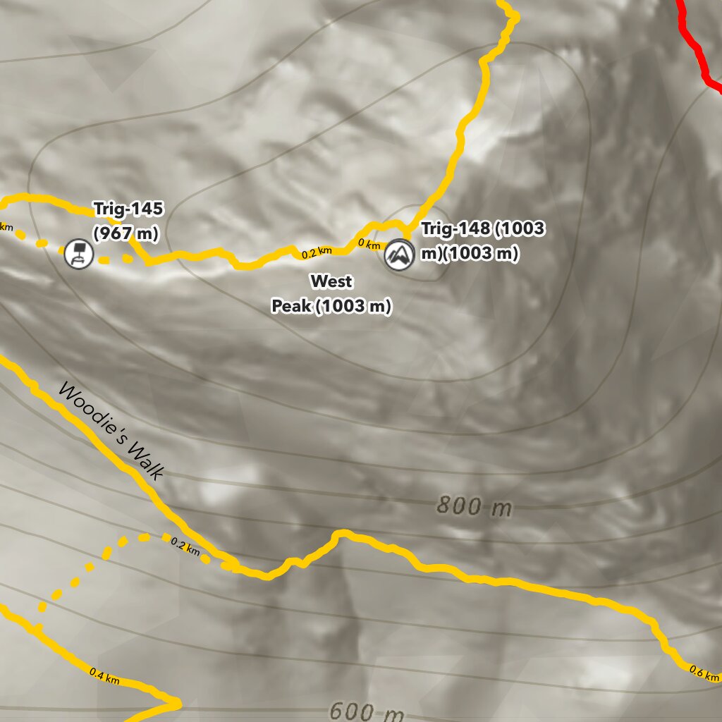 Helderberg Nature Reserve Map by Forge | Avenza Maps