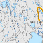 Carte d'accès en pourvoirie - Laurentides Sud Preview 2
