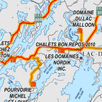 Carte d'accès en pourvoirie - Laurentides Sud Preview 3