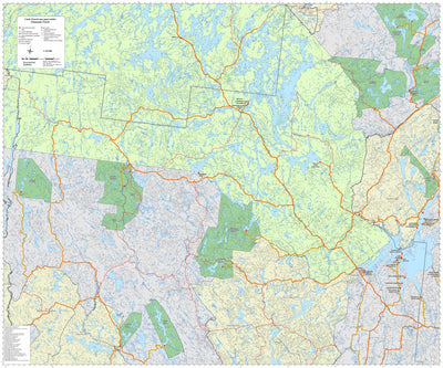 Carte d'accès en pourvoirie - Outaouais Nord Preview 1