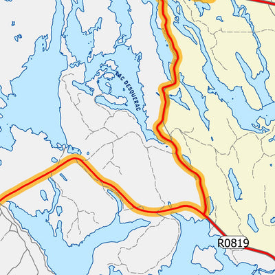 Carte d'accès en pourvoirie - Témiscamingue Sud Preview 2